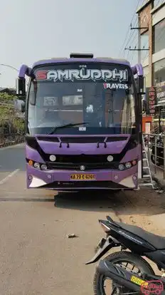 Samruddhi Travels Bus-Front Image