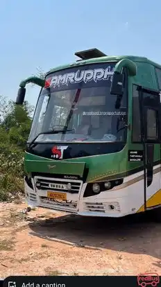 Samruddhi Travels Bus-Front Image