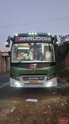 Samruddhi Travels Bus-Front Image
