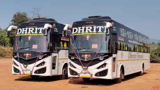 DHRITI TRAVELS Bus-Front Image