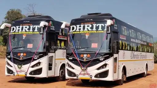DHRITI TRAVELS Bus-Front Image