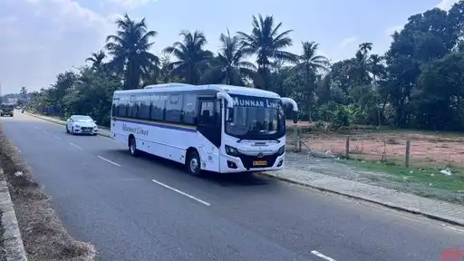 Munnar Lines Bus-Front Image