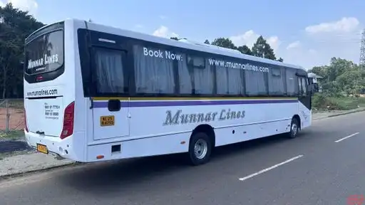 Munnar Lines Bus-Front Image