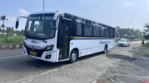 Munnar Lines Bus-Front Image