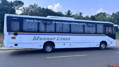 Munnar Lines Bus-Front Image