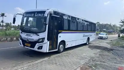Munnar Lines Bus-Front Image