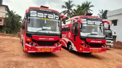 Sarah Travels Bus-Front Image