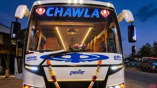 Chawla Bus Service Khandwa Bus-Front Image