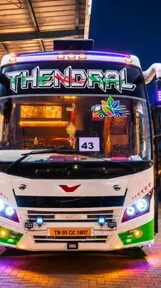 THENDRAL TRAVELS Bus-Front Image