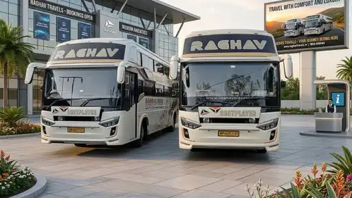 Raghav Travels Bus-Front Image