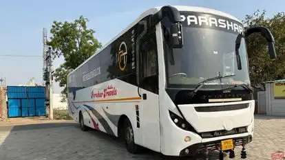 Parashar Travels Bus-Front Image