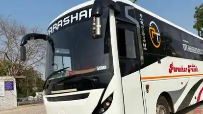 Parashar Travels Bus-Front Image