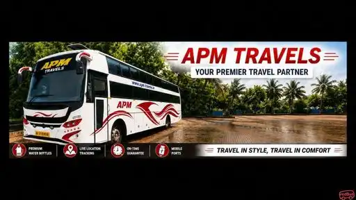 APM TRAVELS Bus-Front Image
