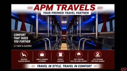 APM TRAVELS Bus-Seats layout Image