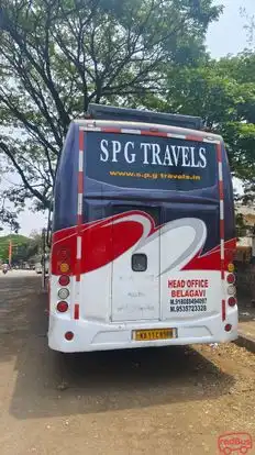 S P G TRAVELS  Bus-Front Image