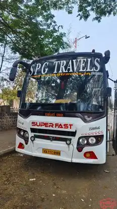 S P G TRAVELS  Bus-Front Image