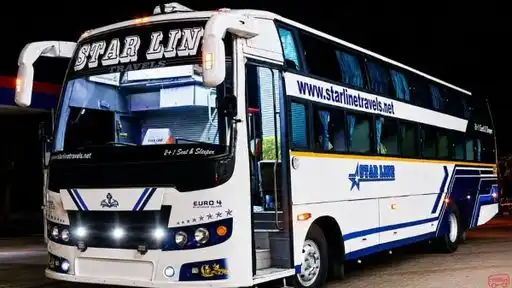 Starline Travels Bus-Front Image
