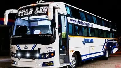 Starline Travels Bus-Front Image
