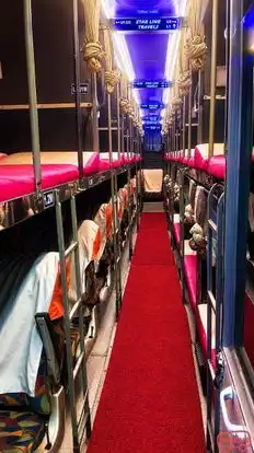 Starline Travels Bus-Seats layout Image