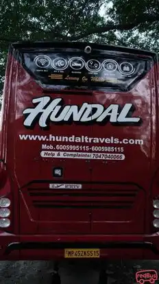 Hundal Travels Bus-Front Image
