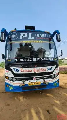 PL TRAVELS AND LOGISTICS Bus-Front Image