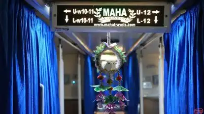MAHA TRAVELS Bus-Seats layout Image
