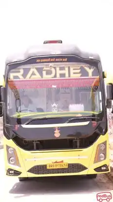 Radhey Travels Bus-Front Image