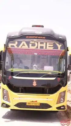 Radhey Travels Bus-Front Image