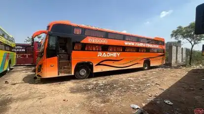 Radhey Travels Bus-Side Image