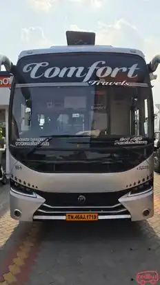Comfort Travels Bus-Front Image
