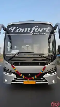 Comfort Travels Bus-Front Image