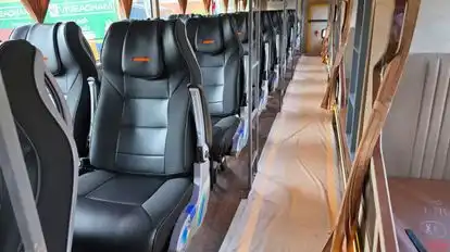 Comfort Travels Bus-Seats layout Image