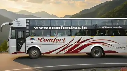 Comfort Travels Bus-Side Image