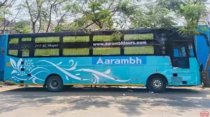 AARAMBH TOURS AND TRAVELS Bus-Side Image