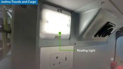 JOSHNA TRAVELS AND CARGO Bus-Amenities Image
