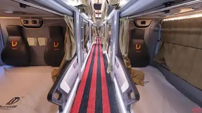 Dhaygude Travels Bus-Seats layout Image