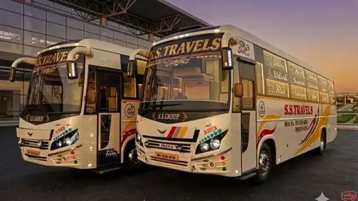 SS Tours And Travels Bus-Front Image