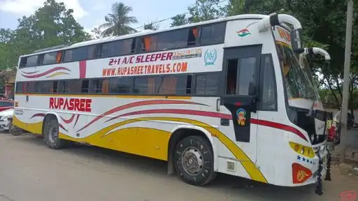 RUPASREE TRAVELS Bus-Front Image