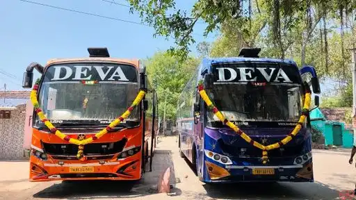 DEVA TRAVELS Bus-Front Image
