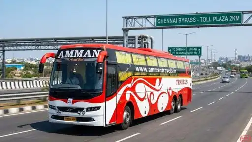 AMMAN TRAVELS Bus-Front Image