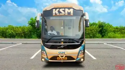 KSM ROADWAYS Bus-Front Image