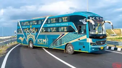 KSM ROADWAYS Bus-Front Image