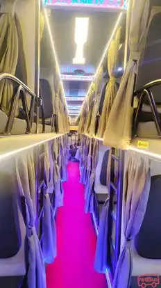 AARUSHI TOUR & TRAVELS Bus-Seats layout Image