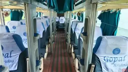 GOPAL KRISHNA Bus-Seats layout Image