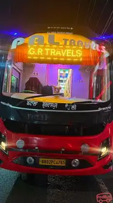 GR Travels Bus-Front Image