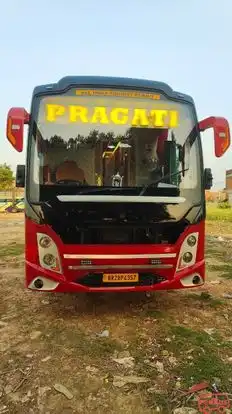 Pragati Travels Bus-Front Image