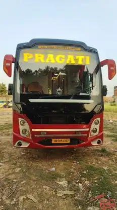 Pragati Travels Bus-Front Image
