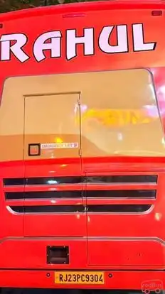 Rahul Travels Khatushyamji Bus-Seats layout Image