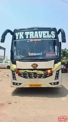 YK Travels Bus-Front Image