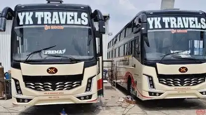 YK Travels Bus-Seats layout Image